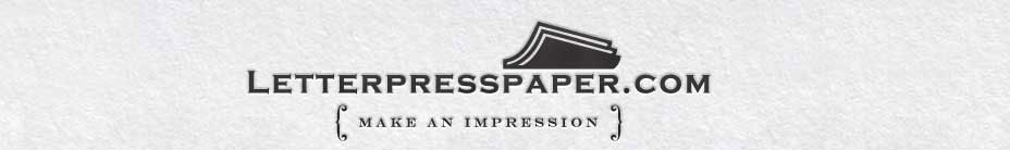 Letterpress Paper Letterpress Paper